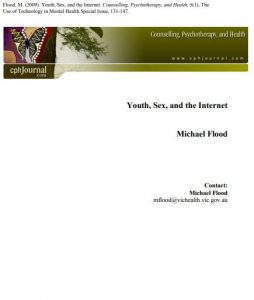 Youth, Sex, and the Internet