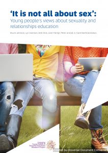 ‘It is not all about sex’: Young people’s views about sexuality and relationships education