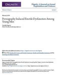 Pornography Induced Erectile Dysfunction Among Young Men