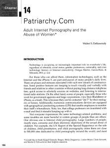 Patriarchy.com- Adult Internet pornography and the abuse of women