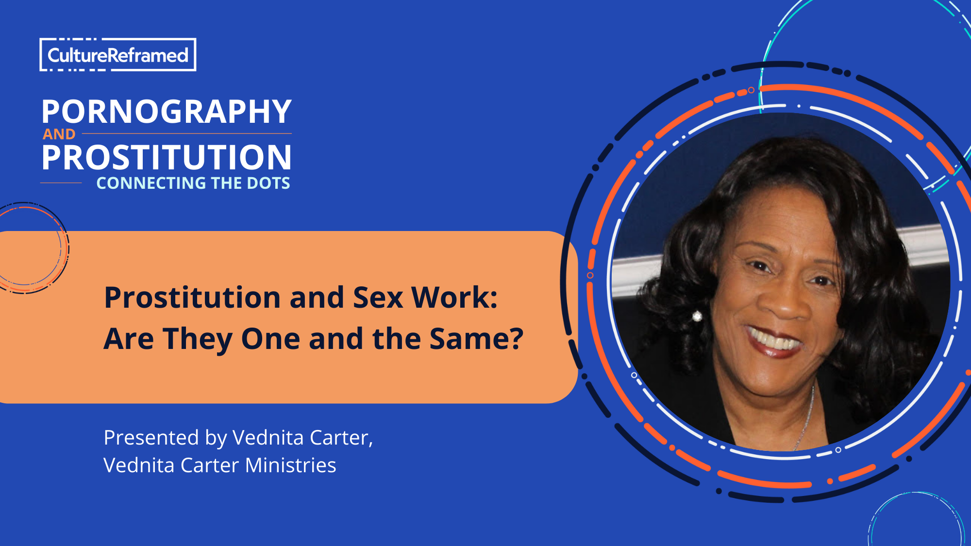 Www Sex Dot Com - Vednita Carter Challenges Why Prostitution Is Not â€œSex Workâ€ - Culture  Reframed